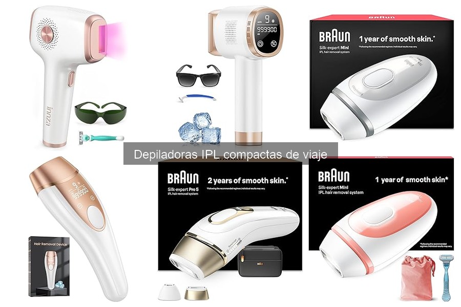Ventajas y desventajas de depiladoras IPL compactas de viaje