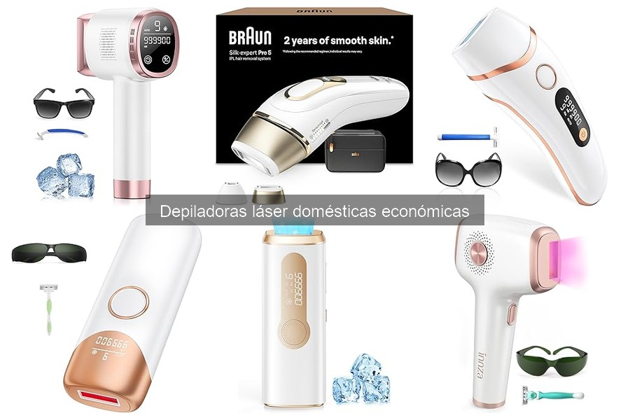Ventajas y desventajas de depiladoras láser económicas