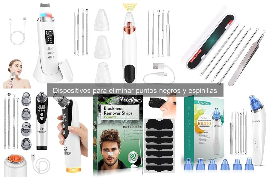 Ventajas y desventajas de dispositivos para eliminar puntos negros