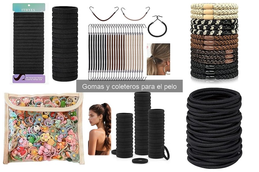 Ventajas y desventajas de gomas para el pelo: material clave