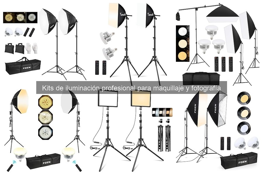 Ventajas y desventajas de kits de iluminación profesional