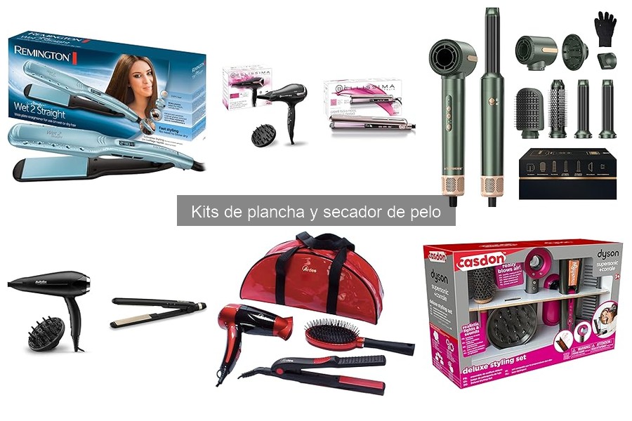 Ventajas y desventajas de kits de plancha y secador de pelo