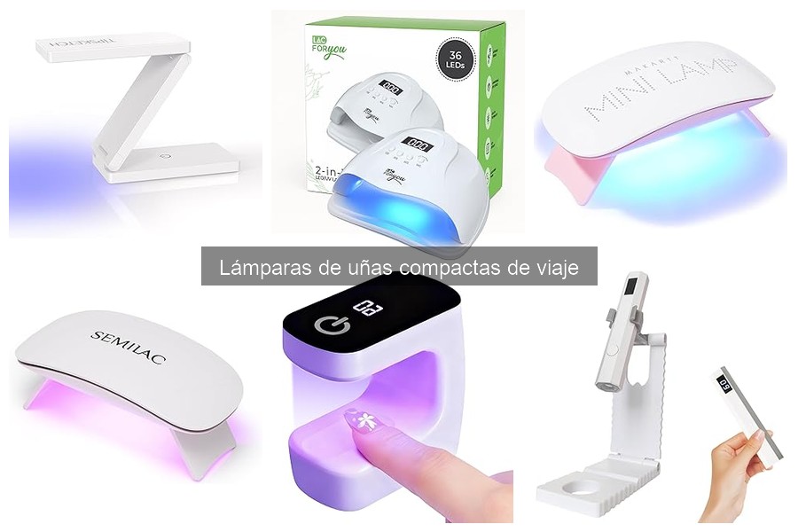 Ventajas y desventajas de lámparas de uñas compactas de viaje