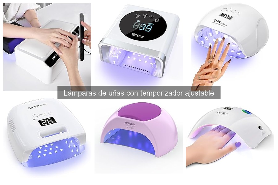 Ventajas y desventajas de lámparas de uñas con temporizador