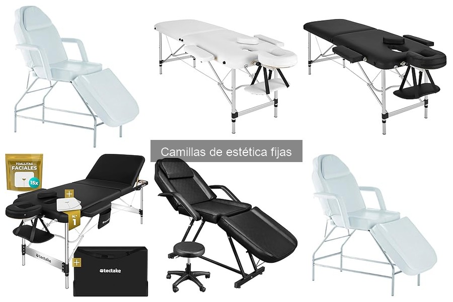 Ventajas y desventajas de las camillas de estética fijas