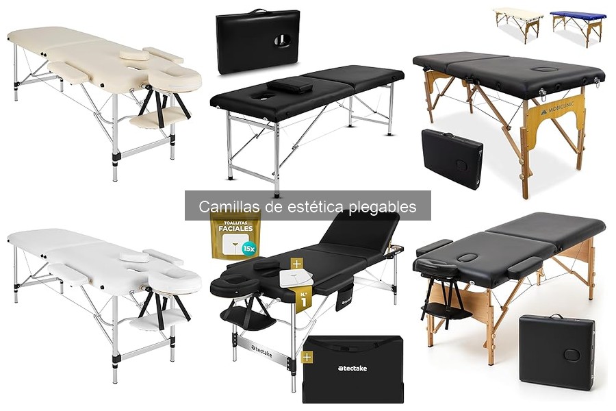 Ventajas y desventajas de las camillas de estética plegables
