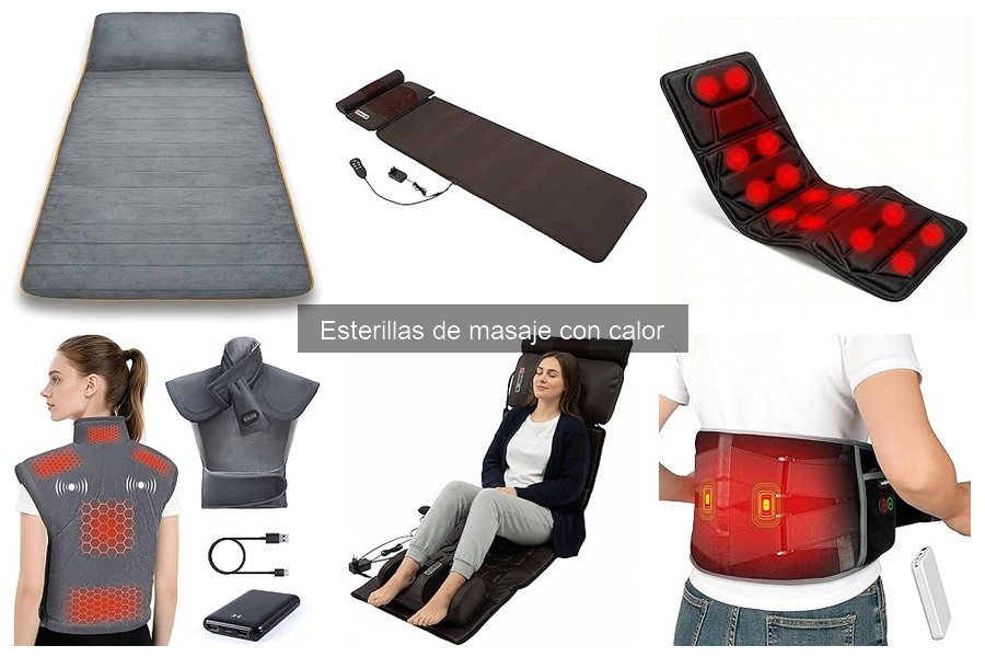Ventajas y desventajas de las esterillas de masaje con calor