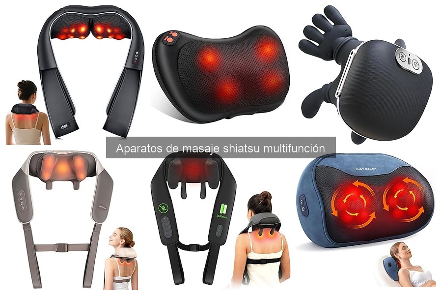 Ventajas y desventajas de los aparatos de masaje shiatsu