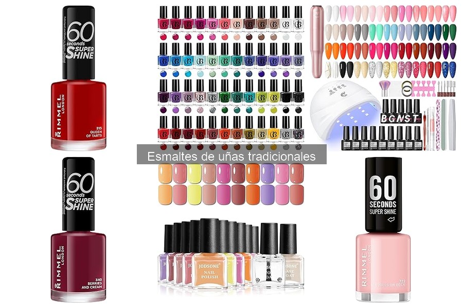 Ventajas y desventajas de los esmaltes de uñas tradicionales