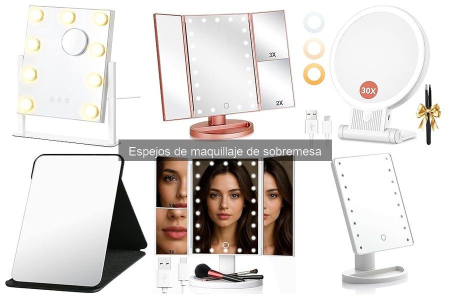 Ventajas y desventajas de los espejos de maquillaje con luz