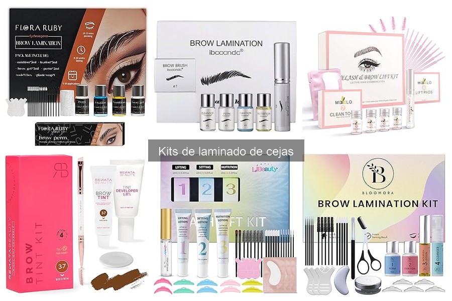 Ventajas y desventajas de los kits de laminado de cejas