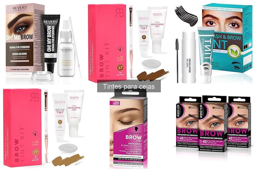 Ventajas y desventajas de los tintes para cejas