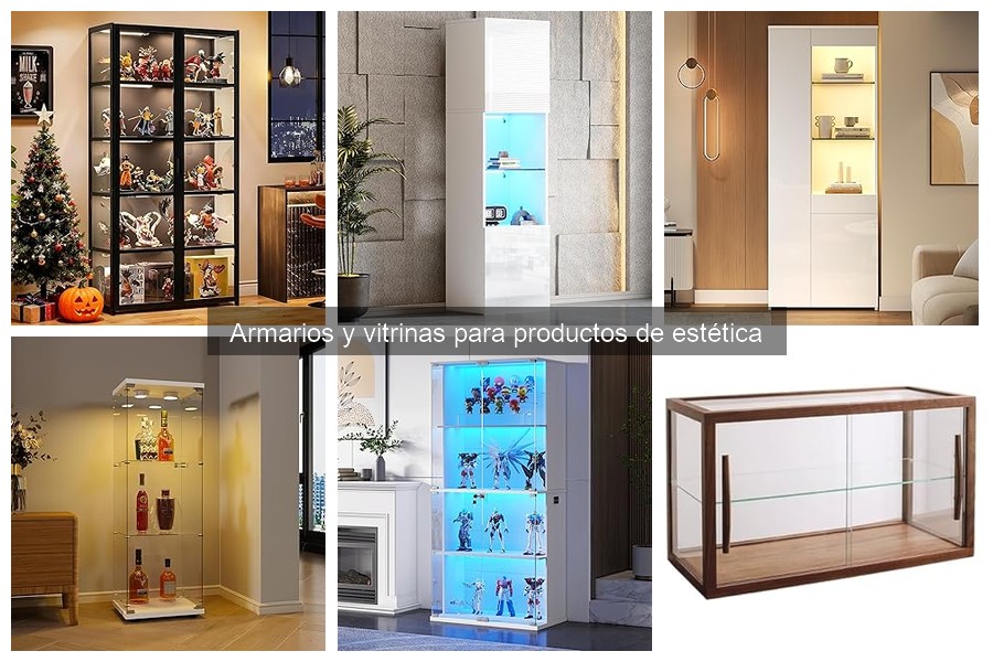 Ventajas y desventajas de materiales en armarios y vitrinas