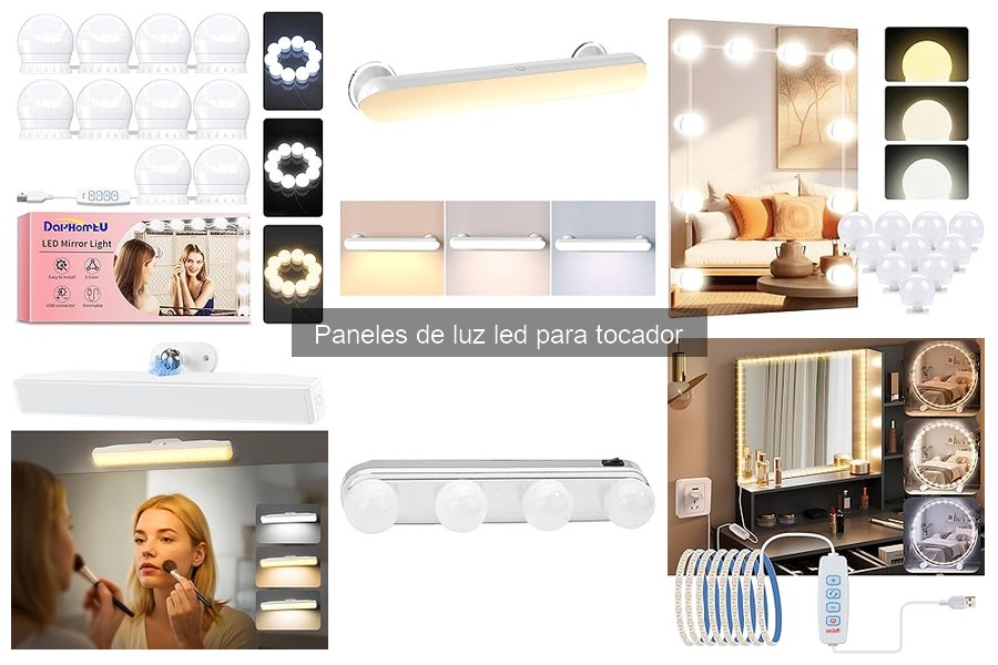 Ventajas y desventajas de paneles de luz LED para tocador