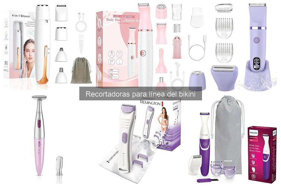 Ventajas y desventajas de recortadoras para línea del bikini