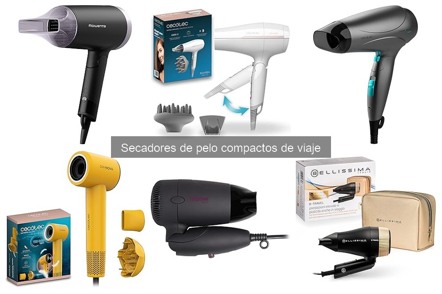 Ventajas y Desventajas de Secadores de Pelo Compactos de Viaje